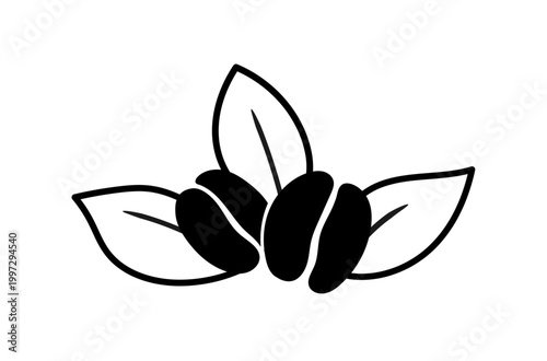 オーガニックコーヒー豆のアイコン