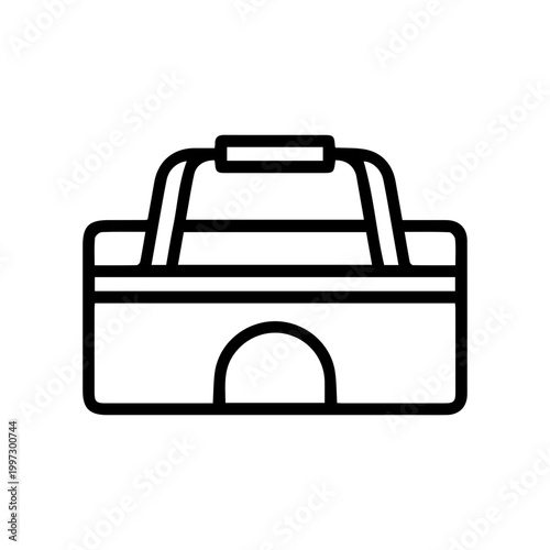 Utility Carryall Bag Outline