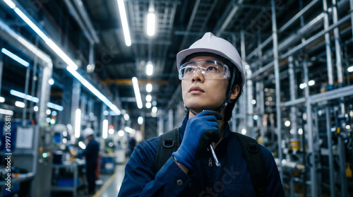 Industrial Focus & Precision 산업 현장의 집중과 정밀함