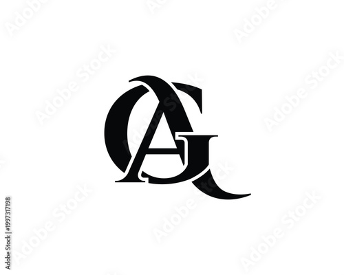 GA AG Logo Design