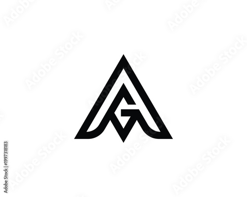 GA AG Logo Design