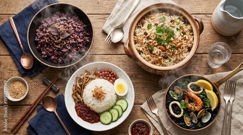 Hot & Delicious: A Bowl of Warm Rice Magic