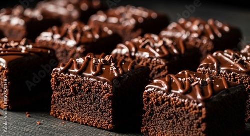 Fudgy Keto Brownies with Dark Chocolate Drizzle