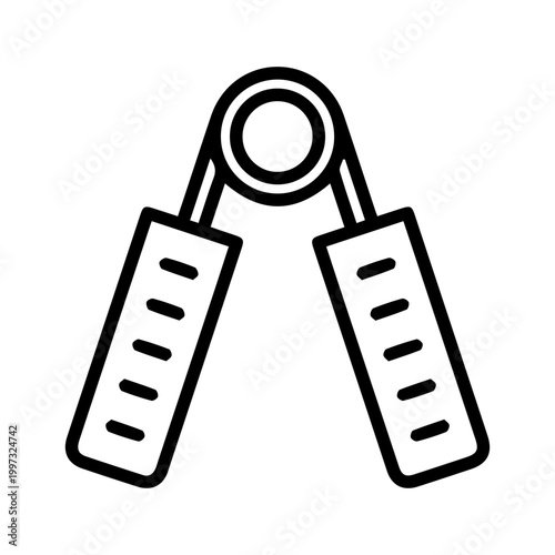 Hand Grip Strengthener Icon