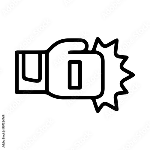 Boxing Glove Punch Icon