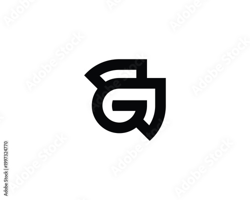GB BG Logo Design