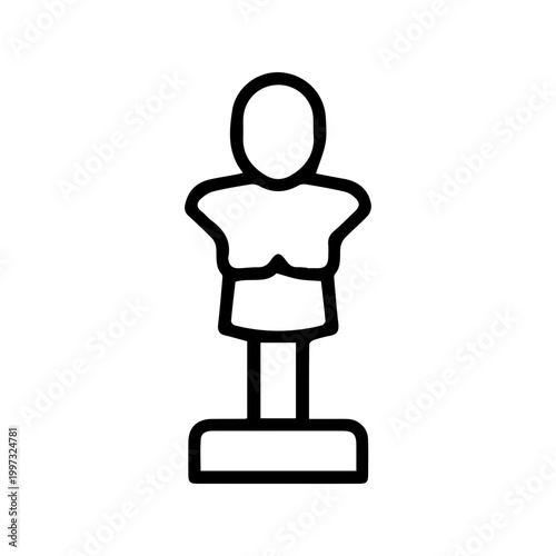 Award statue icon