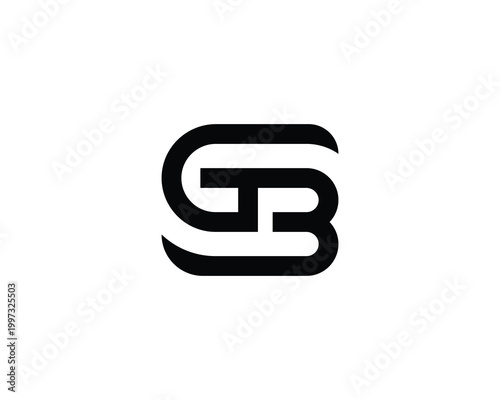 GB Logo Design. GB
