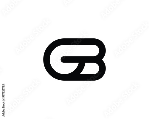 GB Logo Design. GB