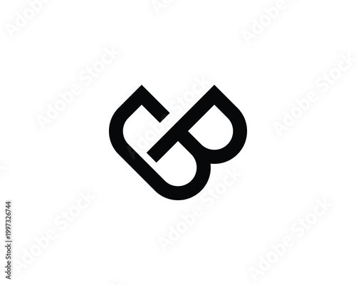 GB Logo Design. GB