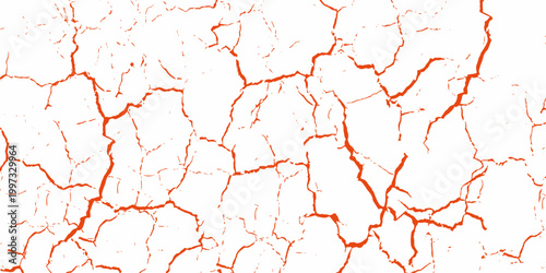 orange and white grunge. Distress overlay texture. Abstract surface dust and rough dirty wall background concept. Worn, torn, weathered effect. Vector illustration,