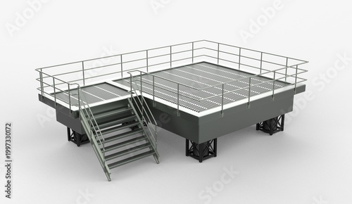 Slika na platnu mezzanine floor system