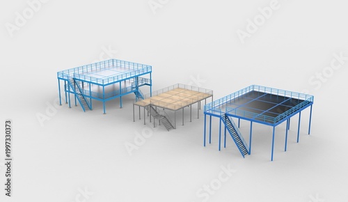 Quadro su tela mezzanine floor system