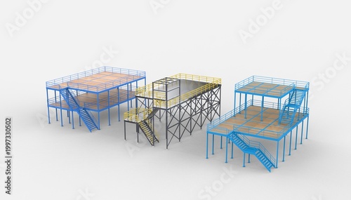Foto mezzanine floor system