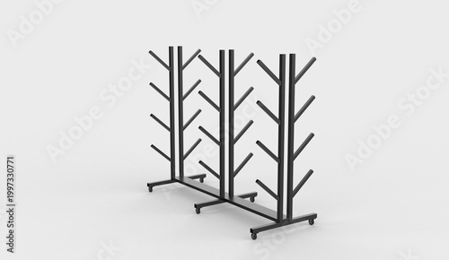 Canvas Print Pipe Rack
