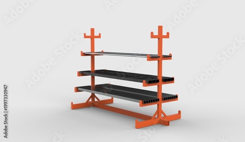 Billede på lærred Pipe Rack