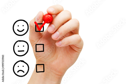 Blank Excellent Customer Service Evaluation Survey Form