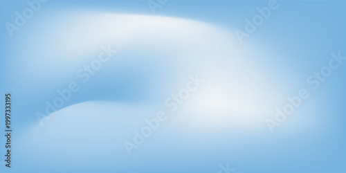 Beautiful Flowing Summer Color Abstract Background. Sky blue and cream gradient mesh background. Refreshing abstraction artwork. Vector Illustration.