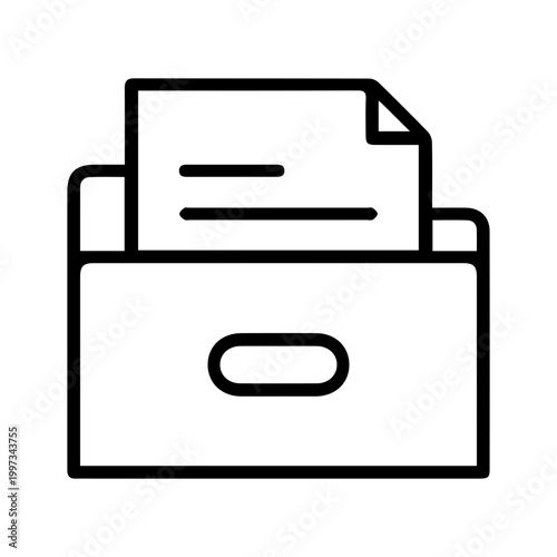 Document Filing Icon