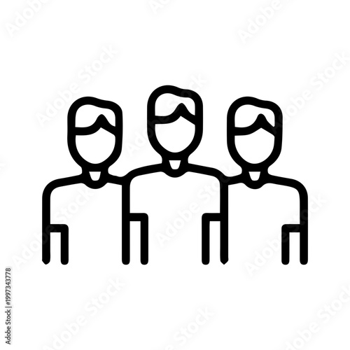Group of people icon