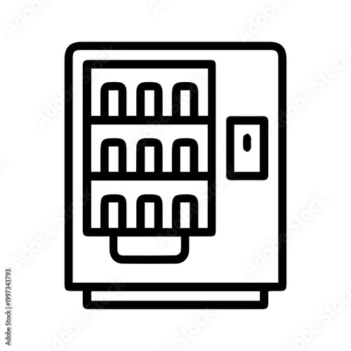 Vending machine icon
