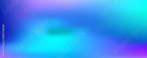Aurora lights mesh gradient background with a soft, fluid blend of turquoise, blue, and purple colors