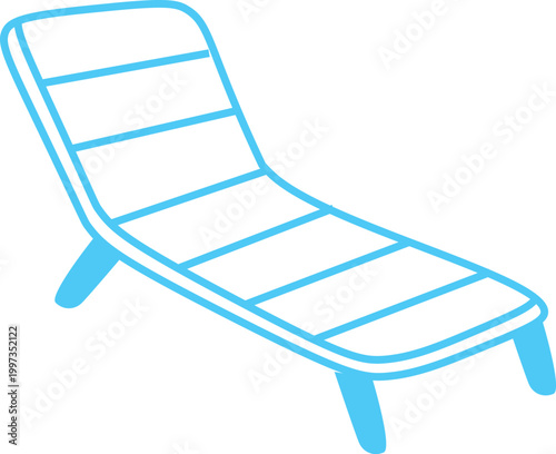 Sunlounger Reclining Doodle