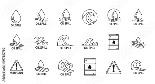 Military Force and Security Shield Emblem Design Set