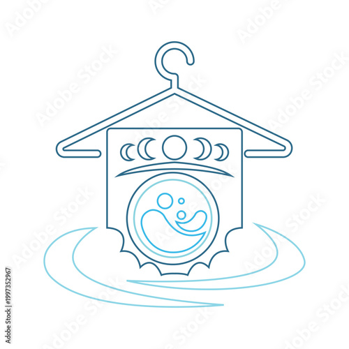 The Clean Logo Line Art