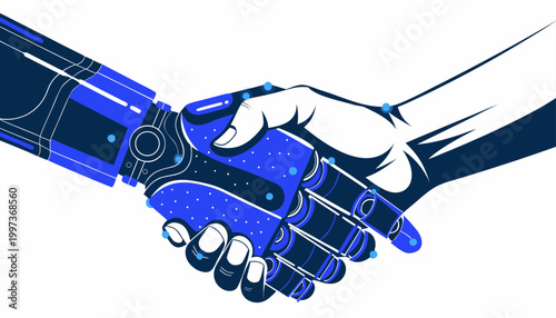 Future Collaboration and Digital Partnership Concept.eps