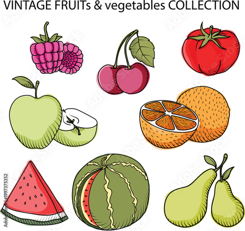 Tropical beach party icons featuring hibiscus flower monstera leaf and cold drinks vector