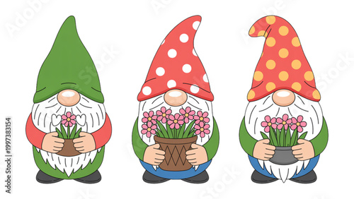 Christmas holiday gift boxes with red ribbons and holly leaves and berries vector illustration Vector