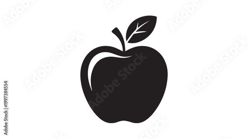 apple with leaf