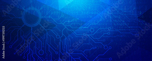 abstract futuristic data computer technology business background 6