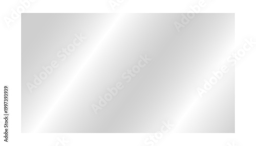 Cuadro en lienzo Realistic Clear Glass Panel with Glossy Reflection, Transparent Shiny Screen Overlay, Window Laptop TV Display Glare Effect, Plastic Sheet Texture