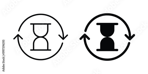 Anti aging icon - vector illustration eps10