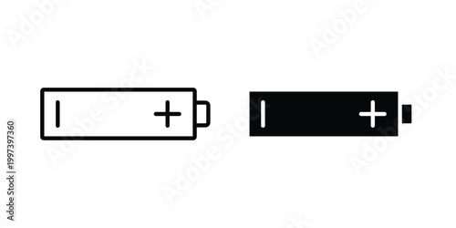 Battery cell icon - vector illustration eps10