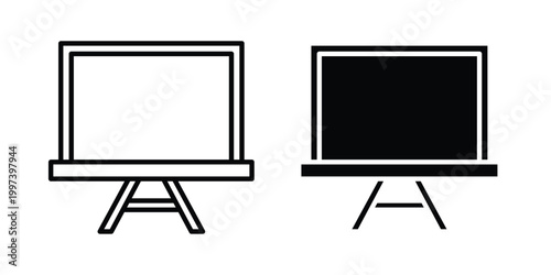 Blackboard icon - vector illustration eps10