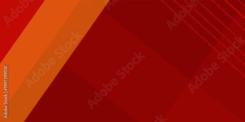 Professional vector modern business card template with geometric shapes