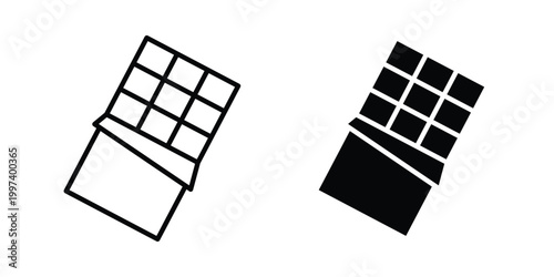 Chocolate icon - vector illustration eps10