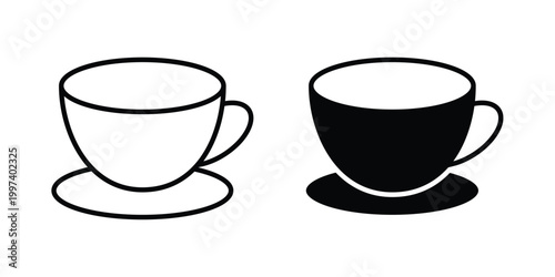 Cup of coffee icon - vector illustration eps10