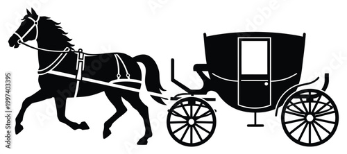 Classic horse and carriage design