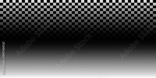 Race flag. Speed flag design. Car rally competition. Black and white squares pattern. Vector illustration