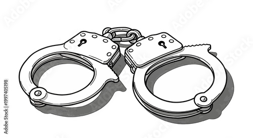 Handcuffs, Metal, Restraint, Arrest, Crime, Justice, Law, Security, Police