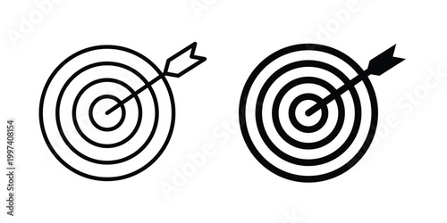 Goal icon - vector illustration eps10