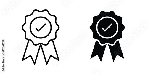 Guaranteed quality icon - vector illustration eps10