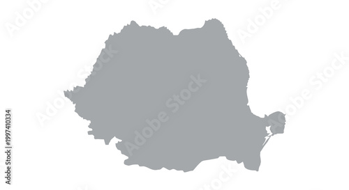 A grayscale map illustrates the geographical outline of the country of moldova showcasing its borders high quality professional