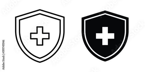 Immune guard icon - vector illustration eps10