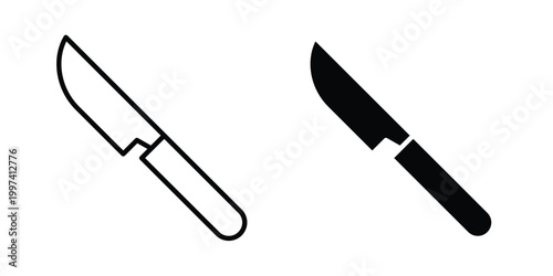 knife icon - vector illustration eps10