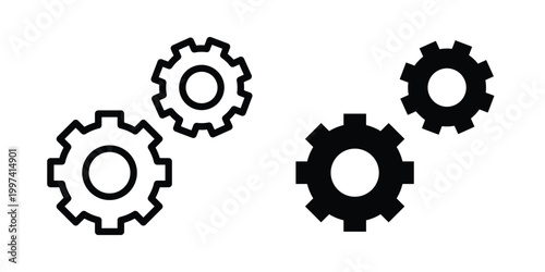 Mechanism icon - vector illustration eps10